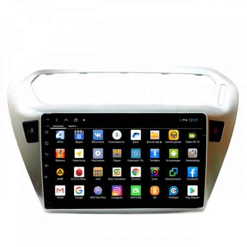 Штатная магнитола Parafar PF991XHD Peugeot 301