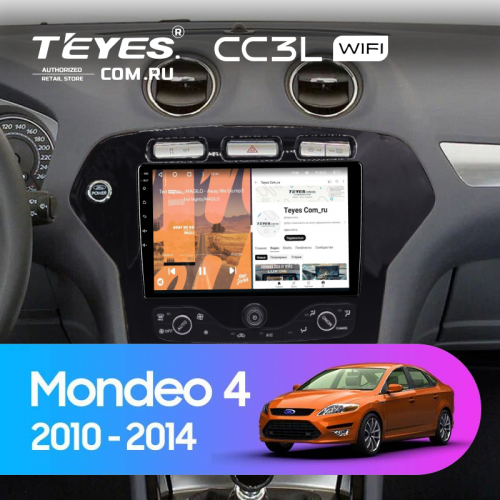 Штатная магнитола Teyes CC3L WiFi 2/32 Ford Mondeo 4 (2007-2010) F2