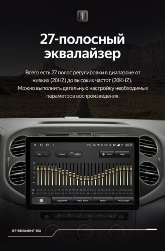 Штатная магнитола Teyes CC3 2K 4/32 Volkswagen Tiguan 1 NF (2006-2016) F2 (11")