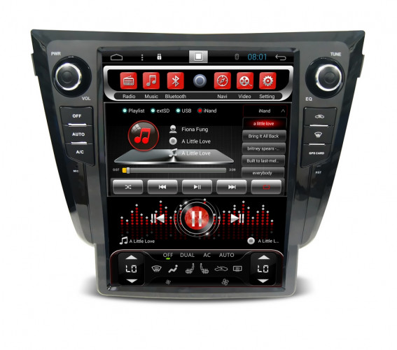 Штатная магнитола Tesla Сarmedia SP-12106-S9 Nissan Qashqai II 2014+