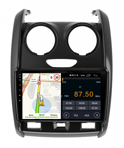 Штатная магнитола Parafar PF147UHD Renault Duster (2015+)