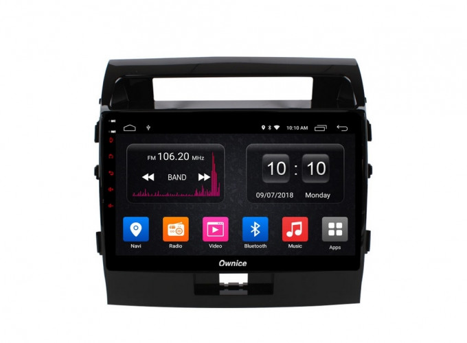 Штатная магнитола Carmedia OL-1620-1-F Toyota Land Cruiser 200 2007-2015 Elegance