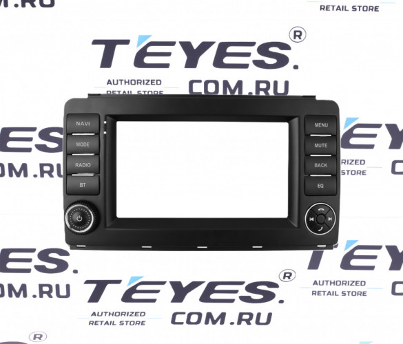 Переходная рамка Mercedes-Benz Smart (2005-2010) (7")