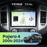 Штатная магнитола Teyes CC4L 6/64 Mitsubishi Pajero 4 V80 V90 (2006-2024)