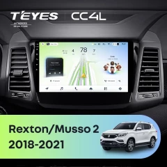 Штатная магнитола Teyes CC4L 6/64 SsangYong Rexton Y450 Y400 (2018-2021)