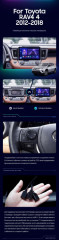 Штатная магнитола Teyes CC3 2K 360 6/128 Toyota RAV4 (2012-2018)