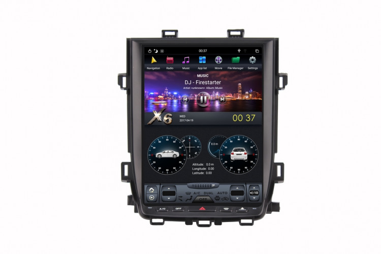 Штатная магнитола Tesla Carmedia ZF-1269H-DSP Toyota Alphard 2010-2014 (максималка)