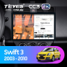 Штатная магнитола Teyes CC3 2K 4/32 Suzuki Swift 3 (2003-2010) (11")