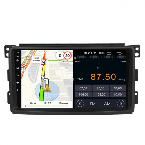 Штатная магнитола Parafar PF207LTX Mercedes-Benz Smart (2005-2010)