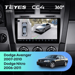 Штатная магнитола Teyes CC4 360 6/64 Dodge Avenger JS (2007-2010)