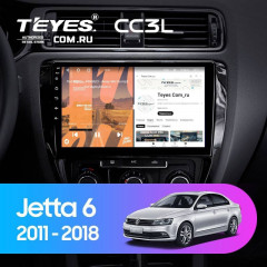 Штатная магнитола Teyes CC3L 4/32 Volkswagen Jetta 6 (2011-2018)