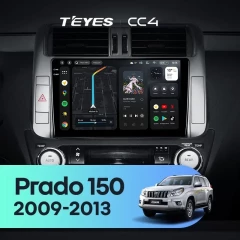 Штатная магнитола Teyes CC4 8/128 Toyota Land Cruiser Prado 150 (2009-2013) F2 Тип-B