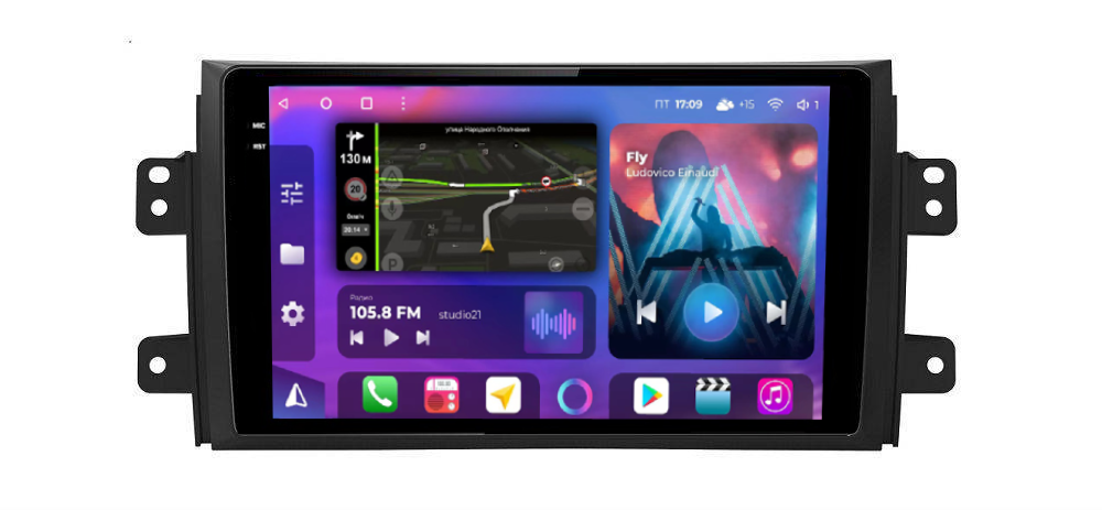 Штатная магнитола FarCar XXL124M Suzuki Sx-4 2006-2014