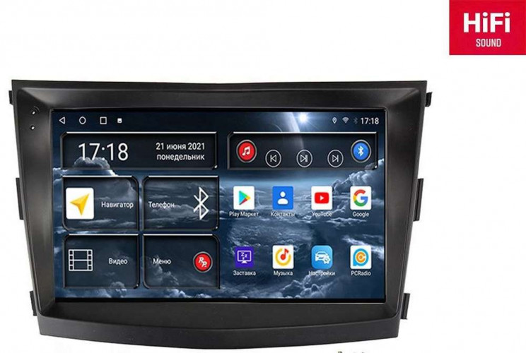 Штатная магнитола Redpower 75199 SsangYong Tivoli (2015-2019) (кнопки сбоку)