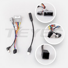 Переходная рамка Honda Airwave GJ (2005-2010) Правый руль (9")