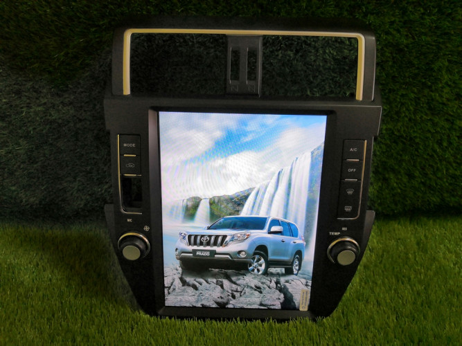 Штатная магнитола Carmedia ZF-1221 Toyota Land Cruiser Prado 150 (2009-2013) Tesla style