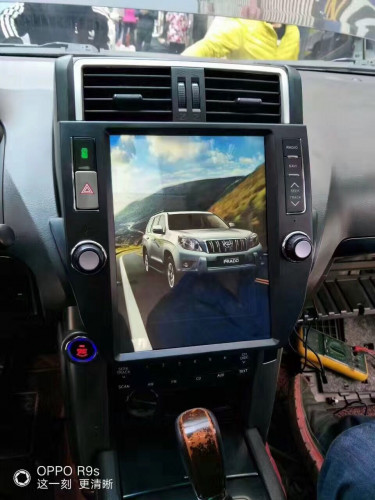 Штатная магнитола Carmedia ZF-1221 Toyota Land Cruiser Prado 150 (2009-2013) Tesla style