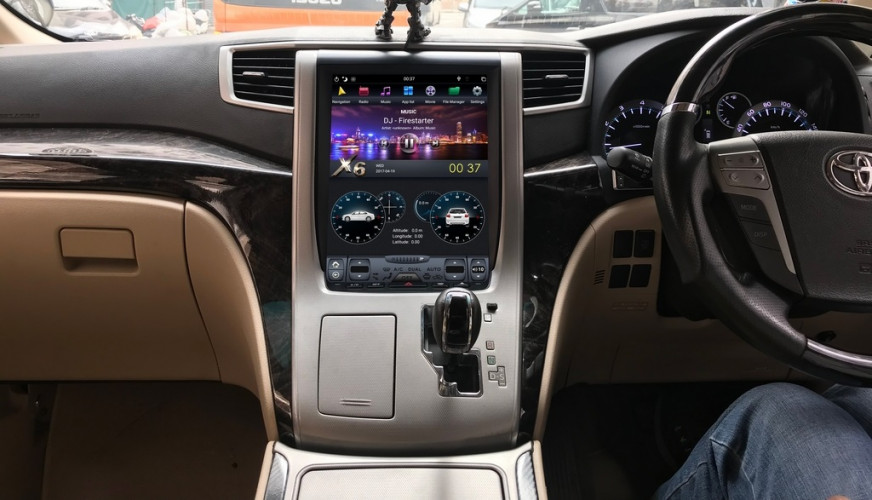 Штатная магнитола Tesla Carmedia ZF-1269L-DSP Toyota Alphard 2010-2014