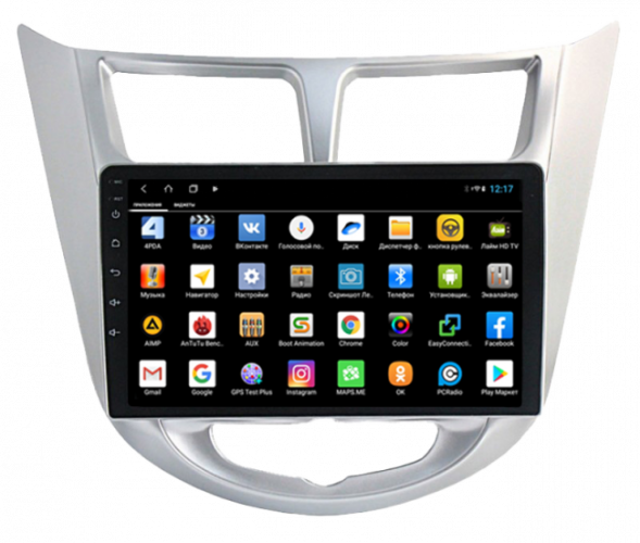 Штатная магнитола Parafar PF067XHD Hyundai Solaris 2010-2016