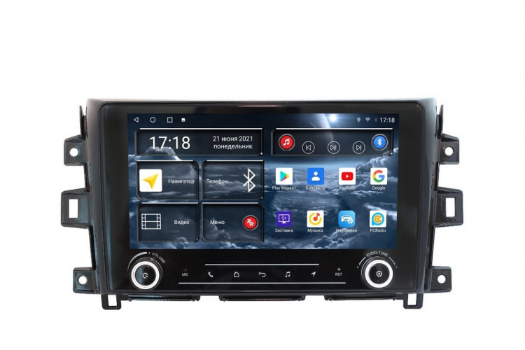 Штатная магнитола Redpower K71028 Nissan Navara 3-поколение (06.2014 - н.в.)
