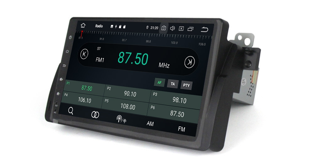 Штатная магнитола Сarmedia XN-9506-P5 Bmw 3 Серия 1998-2006 (E46), M3