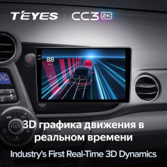 Штатная магнитола Teyes CC3 2K 4/32 Honda Insight 2 LHD (2009-2014)