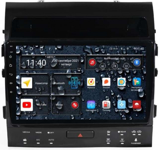 Штатная магнитола Redpower 75203 Toyota Land Cruiser 200 с климатом на магнитоле (2010-2012)