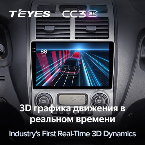 Штатная магнитола Teyes CC3 2K 4/32 Kia Sportage 2 (2004-2010)