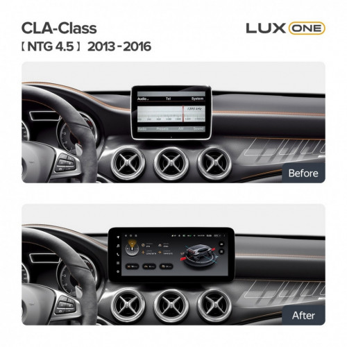 Штатная магнитола Teyes LUX ONE 6/128 Mercedes-Benz CLA-Class X117 C117 (NTG 4.5) (2013-2016)