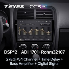 Штатная магнитола Teyes CC3 2K 6/128 Dodge Caliber PM (2009-2013)