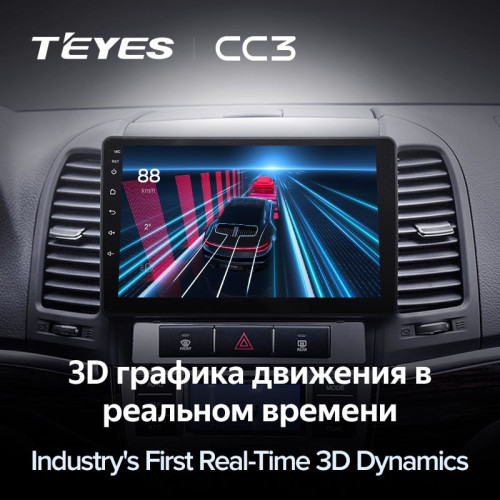 Штатная магнитола Teyes CC3 4/32 Hyundai Santa Fe 2 (2006-2012)