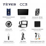 Штатная магнитола Teyes CC3 4/64 Mitsubishi Outlander 3 (2012-2018) Тип-B