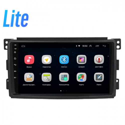 Штатная магнитола Parafar PF207Lite Mercedes-Benz Smart (2005-2010)