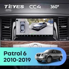 Штатная магнитола Teyes CC4 360 6/64 Nissan Patrol 6 Y62 (2010-2019)