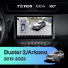 Штатная магнитола Teyes CC4 360 6/64 Renault Arkana (2019-2023) F2