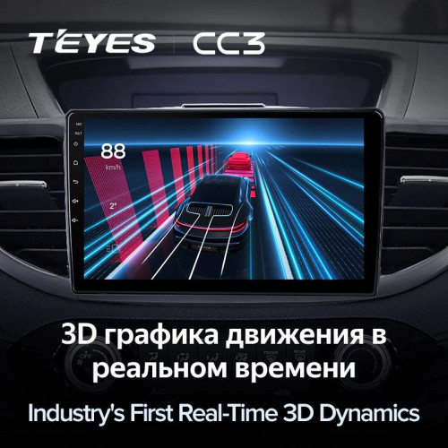 Штатная магнитола Teyes CC3 4/32 Honda CR-V 4 RM RE (2011-2018) Тип-A