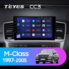 Штатная магнитола Teyes CC3 6/128 Mercedes-Benz M-Class I W163 ML (1997-2005) Тип-B