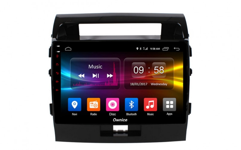 Штатная магнитола Carmedia OL-1620-1-M Toyota Land Cruiser 200 2007-2015 Elegance