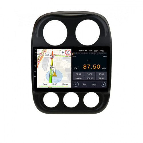 Штатная магнитола Parafar PF998LTX Jeep Compass 2014+