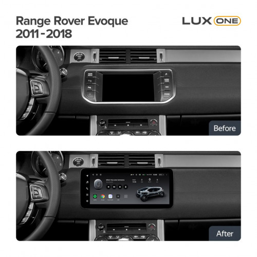 Переходная рамка Land Rover Range Rover Evoque (2011-2018) Тип-B (12,3")