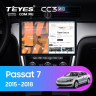 Штатная магнитола Teyes CC3 2K 4/64 Volkswagen Passat 7 B7 NMS (2015-2018) F2 (11")