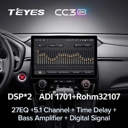 Штатная магнитола Teyes CC3 2K 4/32 Ford Escape (2000-2007) (11")