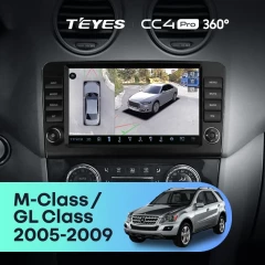 Штатная магнитола Teyes CC4 Pro 360 12/256 Mercedes-Benz GL-Class X164 (2005-2009) F2