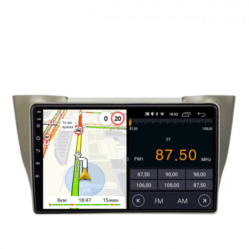 Штатная магнитола Parafar PF300U2K Lexus RX300 (2003-2009)