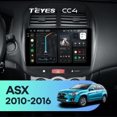 Штатная магнитола Teyes CC4 8/128 Mitsubishi ASX 1 (2010-2016) Тип-B