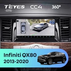 Штатная магнитола Teyes CC4 360 6/64 Infiniti QX80 (2013-2020)