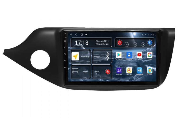 Штатная магнитола Redpower 71238M Kia Ceed 2-поколение JD (07.2012-11.2018) (матовая)