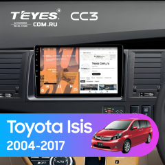 Штатная магнитола Teyes CC3 4/32 Toyota Isis (2004-2017)