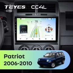 Штатная магнитола Teyes CC4L 6/64 Jeep Patriot (2006-2010)