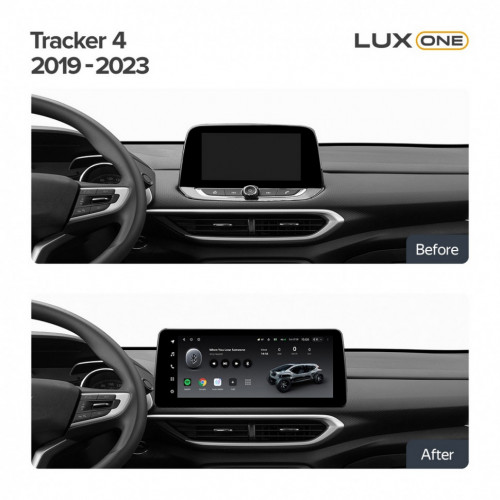 Переходная рамка Chevrolet Tracker 4 (2019-2023) Тип-B (12,3")